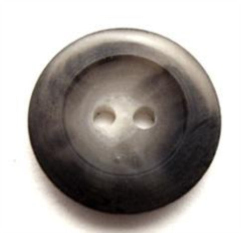 B13492 20mm Mixed Greys Matt 2 Hole Button - Ribbonmoon