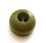 B5609 14mm Dusky Sage Greens Very Chunky Bone Sheen 2 Hole Button - Ribbonmoon