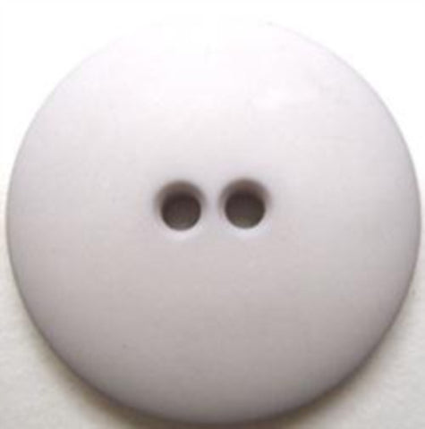 B9635 28mm Pale Grey Matt Finish 2 Hole Button - Ribbonmoon