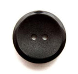 B12734 18mm Black Matt Centre 2 Hole Button - Ribbonmoon