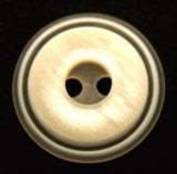 B9869 20mm Tonal Cream Gloss 2 Hole Button - Ribbonmoon