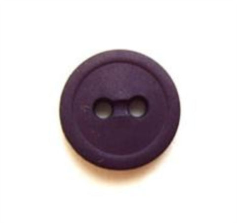 B8343 13mm Blackberrry Matt 2 Hole Button - Ribbonmoon