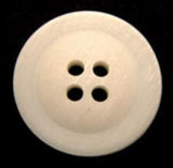 B10049 20mm Ivory Matt 4 Hole Button - Ribbonmoon