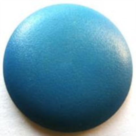 B8411 22mm Azure Blue Slightly Domed Soft Sheen Shank Button - Ribbonmoon