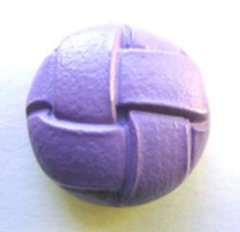 B7710 20mm Lilac Leather Effect Football Button - Ribbonmoon