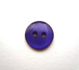 B11351 11mm Purple Blue Polyester 2 Hole Button