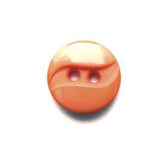 B9073 13mm Apricot Gloss and Matt 2 Hole Button - Ribbonmoon