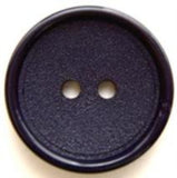 B6397 23mm Ink Navy Matt Centre 2 Hole Button - Ribbonmoon