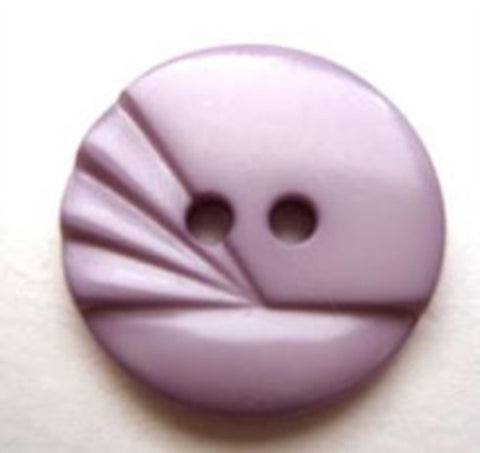 B9448 20mm Lilac Glossy 2 Hole Button - Ribbonmoon