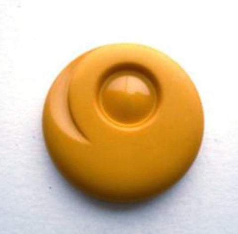 B9405 20mm Mustard Matt and Gloss Shank Button - Ribbonmoon