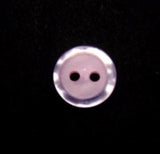 B11682 11mm Helio Iced Matt Centre 2 Hole Button - Ribbonmoon