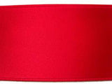 R4740 35mm Red Double Face Satin Ribbon - Ribbonmoon