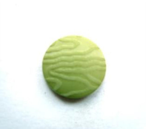 B8826 14mm Tonal Spring Green Matt and Soft Sheen Shank Button - Ribbonmoon