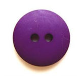 B8126 18mm Deep Violet Soft Sheen 2 Hole Smartie Button