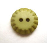 B8816 15mm Pale Moss Green Matt and Soft Sheen 2 Hole Button - Ribbonmoon