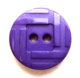 B7867 18mm Purple Gloss and Matt 2 Hole Button - Ribbonmoon