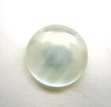 B14429 17mm Pale Aqua Pearlised Polyester Shank Button - Ribbonmoon