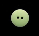 B13396 11mm Mint Green Soft Sheen 2 Hole Button - Ribbonmoon