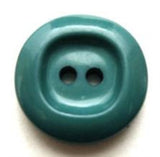 B7462 19mm Sea Jade Green Gloss 2 Hole Button - Ribbonmoon