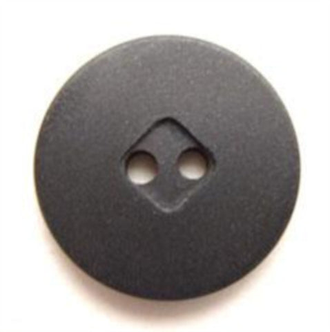 B9927 18mm Charcoal Grey Matt 2 Hole Button - Ribbonmoon