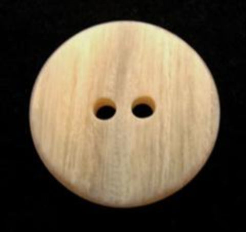 B12742 20mm Frosted Honey Matt 2 Hole Button - Ribbonmoon