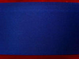 R5320 37mm Deep Dark Royal Blue Double Face Satin Ribbon - Ribbonmoon