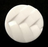 B12974 20mm White Texture Shank Button - Ribbonmoon