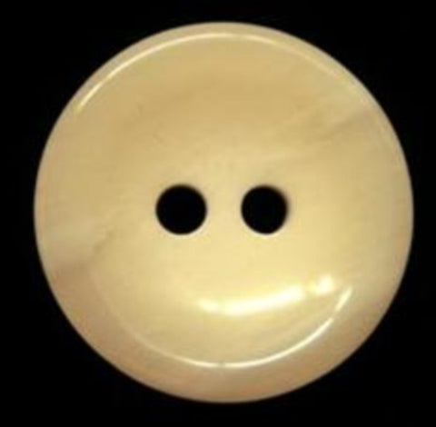 B18024 23mm Tonal Ivory High Gloss 2 Hole Button - Ribbonmoon