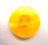 B15730 19mm Tonal Deep Yellow Pearlised Polyester Shank Button - Ribbonmoon