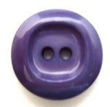 B6181 19mm Dusky Lavender High Gloss Chunky 2 Hole Button