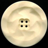 B8369 43mm Cream Matt Vintage 4 Hole Button - Ribbonmoon