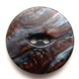 B9936 21mm Grey-Mother of Pearl Effect Iridescent 2 Hole Button