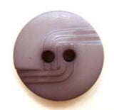 B5040 18mm Blue Grey Matt and Gloss 2 Hole Button - Ribbonmoon