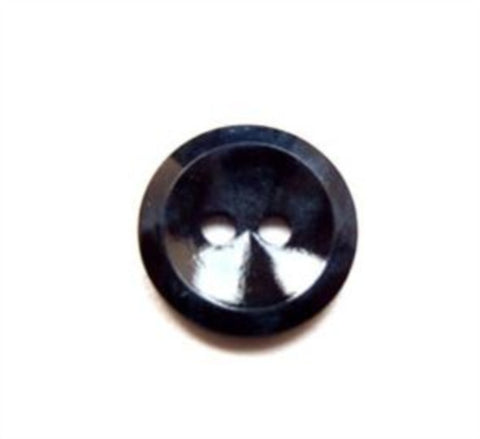 B16001 14mm Tonal Navy Shimmery 2 Hole Button - Ribbonmoon