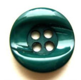 B7424 18mm Forest Jade Green Chunky High Gloss 4 Hole Button - Ribbonmoon