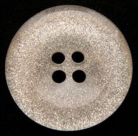 B6716 23mm Silver Grey Shimmery 4 Hole Button - Ribbonmoon