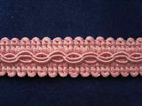 FT297 17mm Dusky Pink Braid Trimming - Ribbonmoon