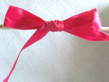 R5281 30mm Deep Fuchsia Pink Budget Single Face Acetate Satin Ribbon - Ribbonmoon