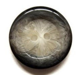 B6481 20mm Greys High Gloss 2 Hole Button - Ribbonmoon