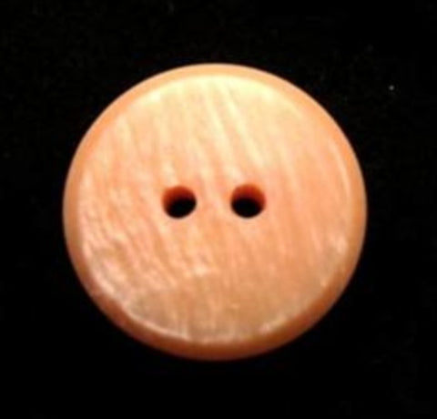 B17118 19mm Tonal Apricot Shimmery 2 Hole Button - Ribbonmoon