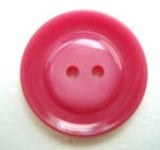 B5081 19mm Tonal Dusky Sugar Pinks High Gloss 2 Hole Button - Ribbonmoon