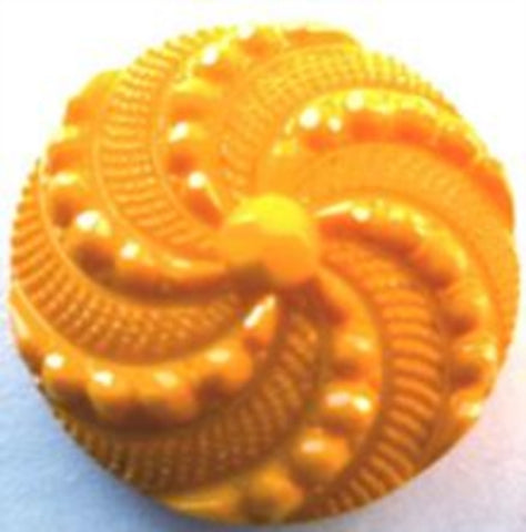 B8471 23mm Sunshine Yellow Textured Shank Button - Ribbonmoon