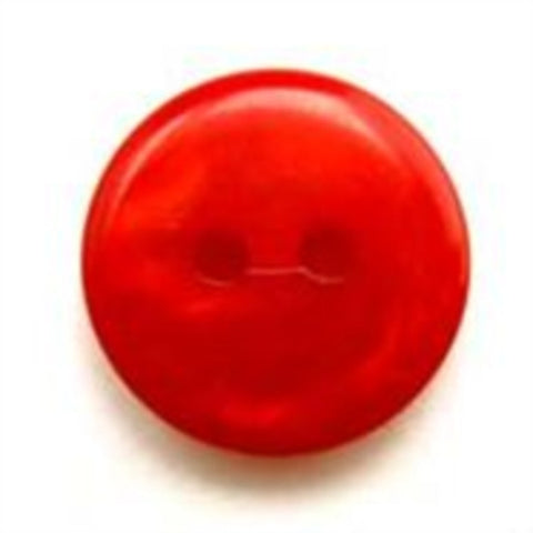 B5097 15mm Tonal Poppy Red 2 Hole Button - Ribbonmoon