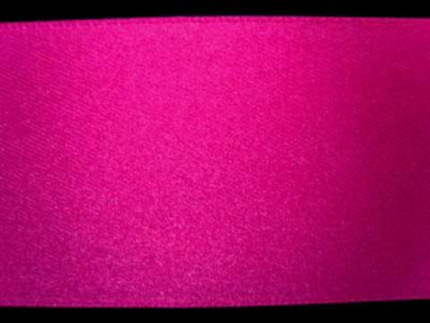 R2393 52mm Deep Fuchsia Double Face Satin Ribbon - Ribbonmoon