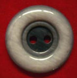 B17995 20mm Frosted Charcoal Gloss 2 Hole Button - Ribbonmoon