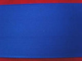 R4491 35mm Deep Dark Royal Blue Single Face Satin Ribbon - Ribbonmoon