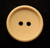 B12004 19mm Sand Matt Centre 2 Hole Button - Ribbonmoon