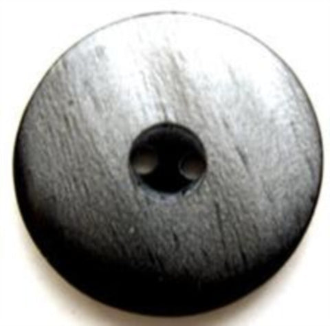 B6950 23mm Black and Pearlised Grey 2 Hole Button - Ribbonmoon