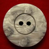 B17996 22mm Tonal Greys Shimery 2 Hole Button - Ribbonmoon