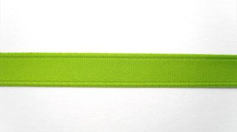 R6262 7mm Bright Lime Green Double Face Satin Ribbon - Ribbonmoon